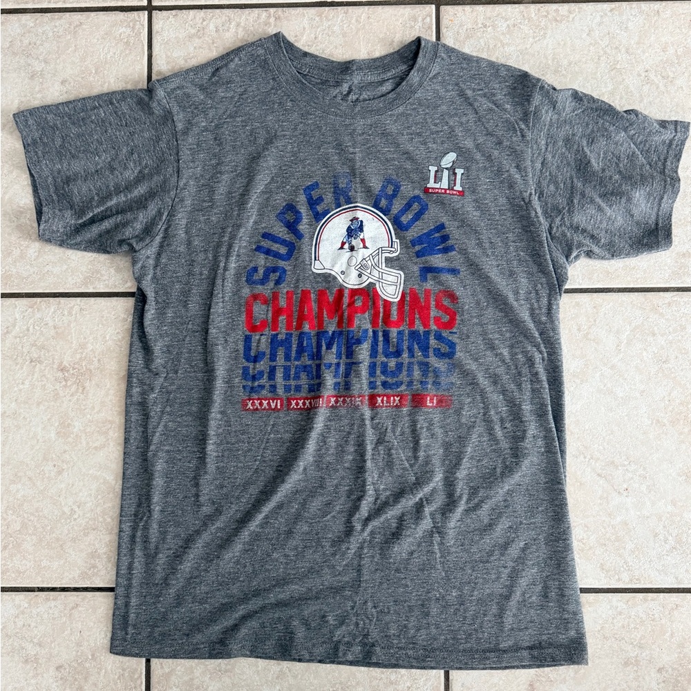 Super Bowl 51 Champions New England Patriots T-Shirt